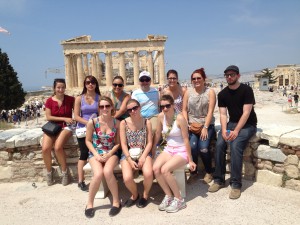 Touring the Acropolis