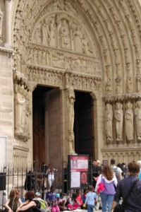 Notre Dame sculptural reliefs