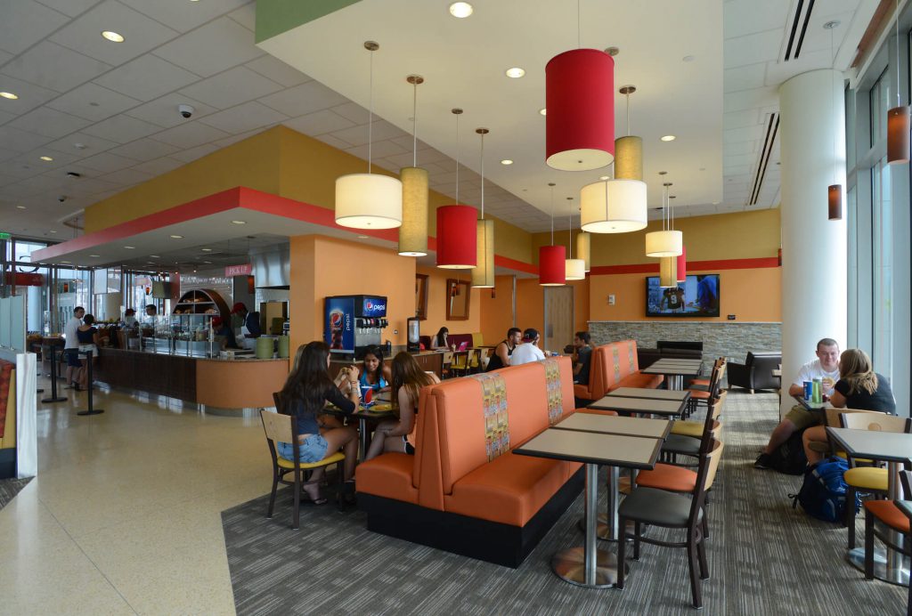 dining options at university crossing