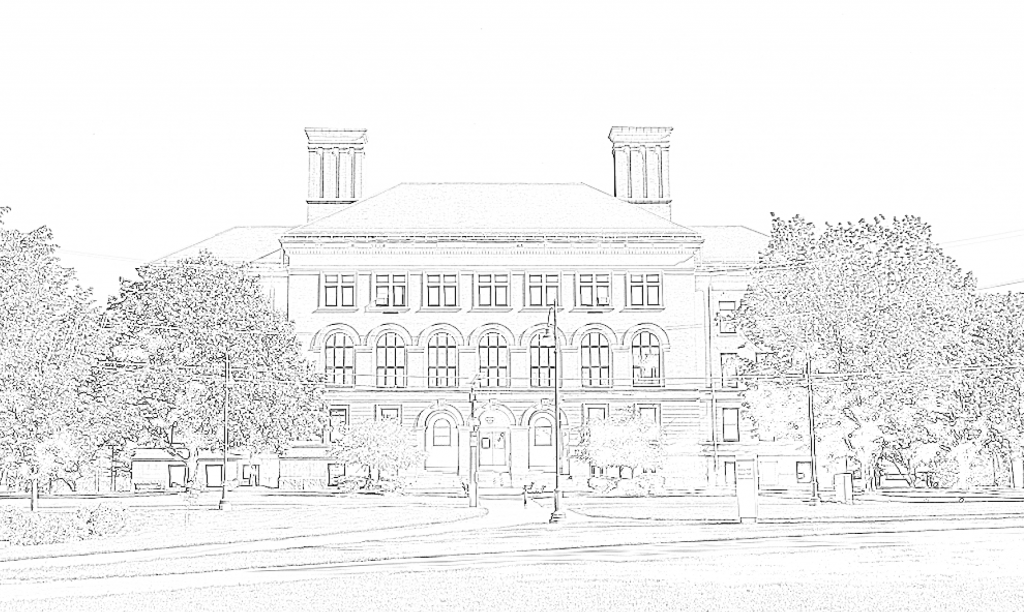 coburn hall coloring page