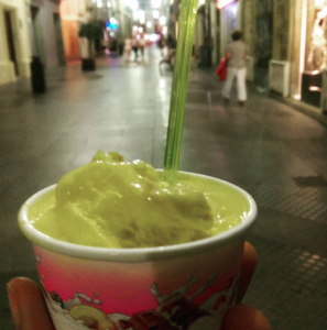 Helado de palmera