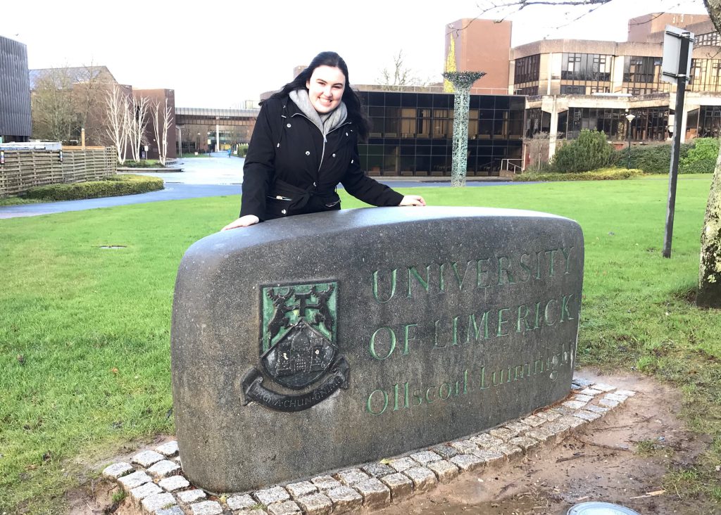 Follow this Spring 2018's Office of Study Abroad & International Experiences Global Correspondent, Shaelyn Ahern, on her studies in Limerick, Ireland! Shaelyn is a UMass Lowell History major studying this spring on a UMass Lowell partner-led study abroad program, AIFS in Limerick, Ireland at the University of Limerick.