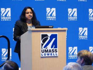 Geeta Singh of MagOptics, a 2018 M2D2 Challenge Finalist