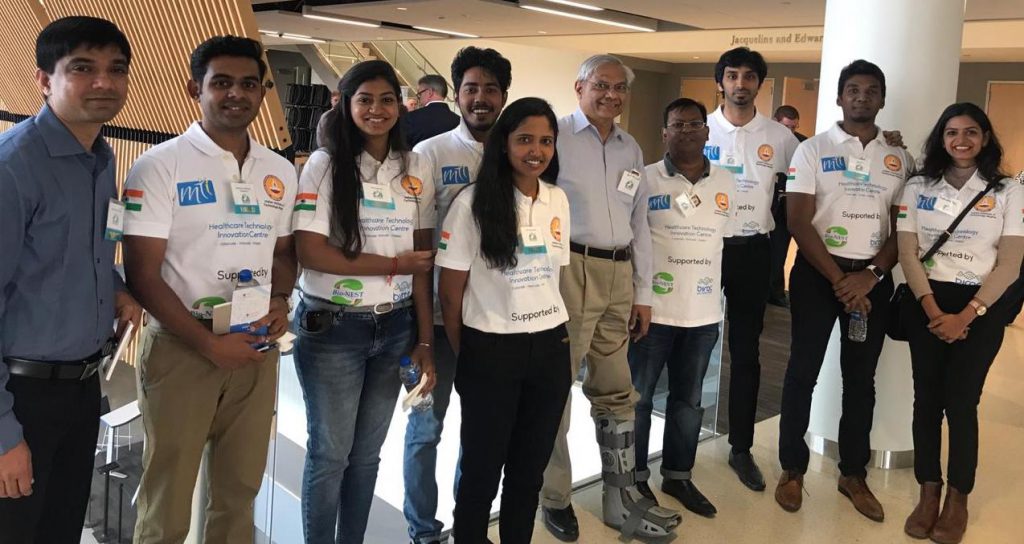Team India at the 2019 M2D2 $200K Challenge Pitch-Off