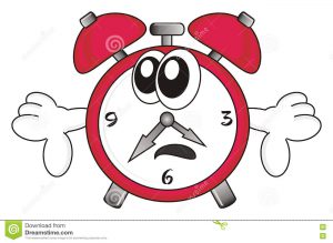 Image result for sad clock cartoon